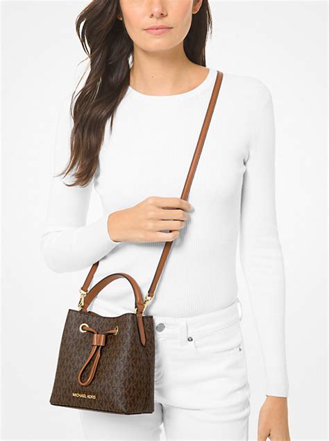 michael kors suri mini bucket bag|Suri Small Logo Crossbody Bag .